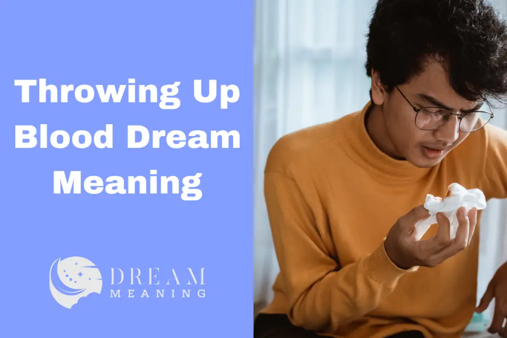 Dreaming Of Throwing Up Blood? Here's What It Could Mean The Dream