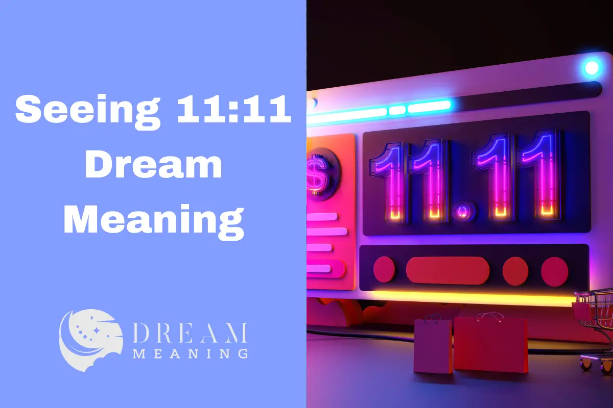 spiritual meaning of seeing 11 11 in a dream