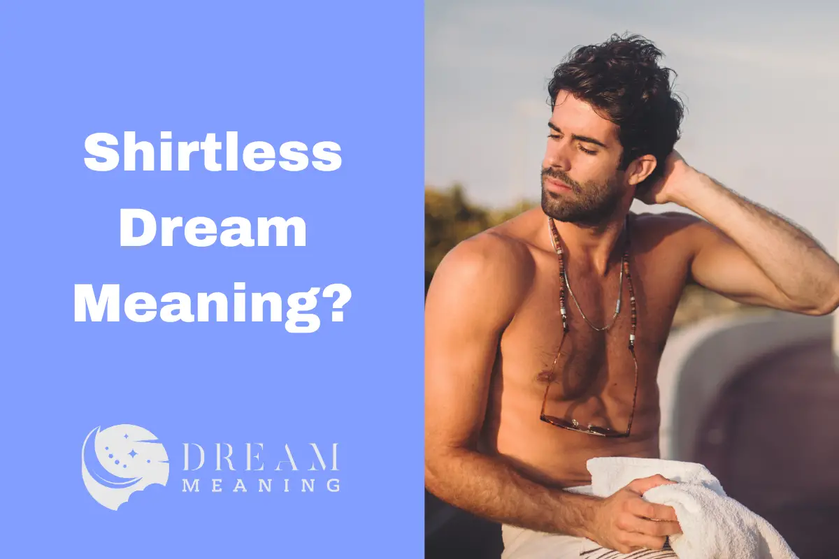 Shirtless Dream Meaning What Does It Really Mean? The Dream Meaning