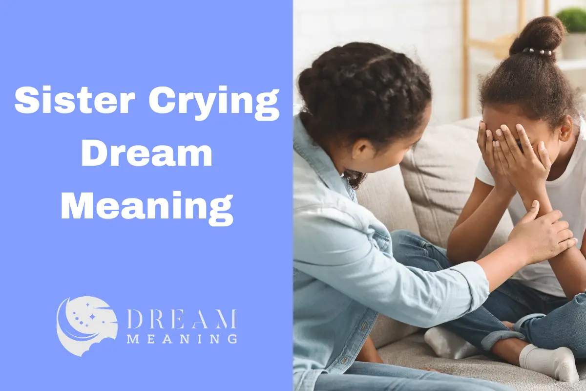 Understanding Sister Crying Dream Meaning What Does It Mean? The