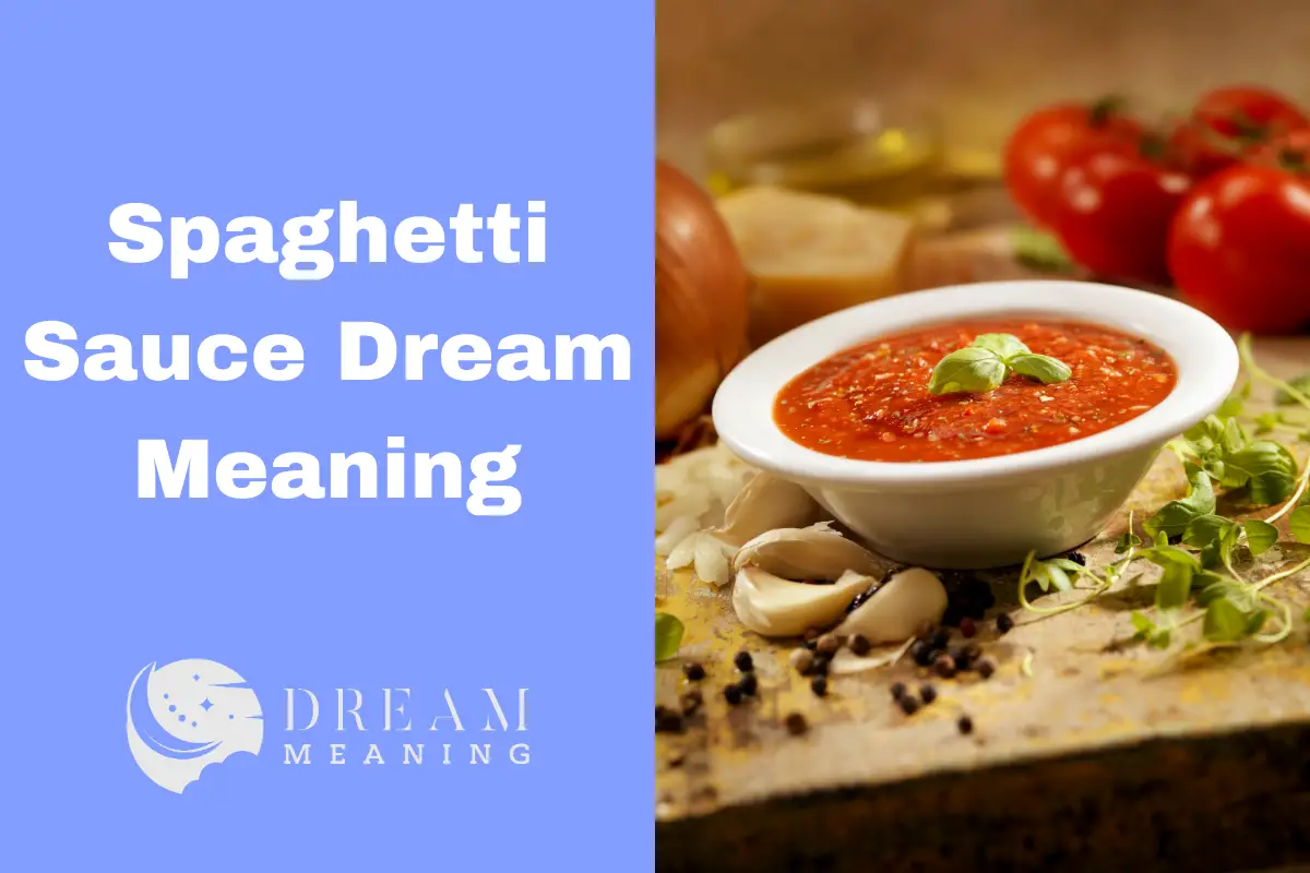 Dreaming Of Spaghetti Sauce Heres What It Could Mean The Dream Meaning 2876