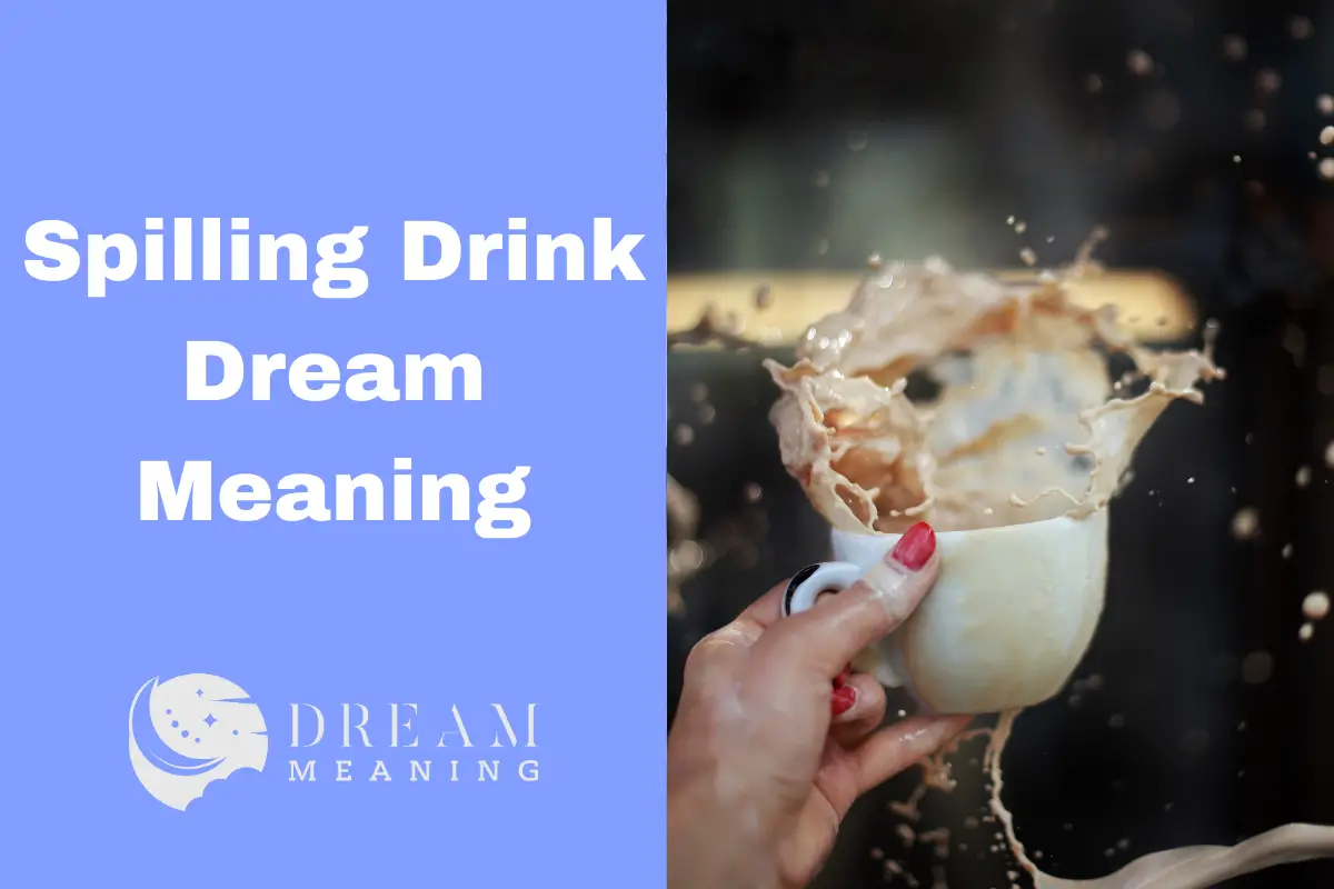 Dream Meaning Spilling A Drink What Does It Mean? The Dream Meaning