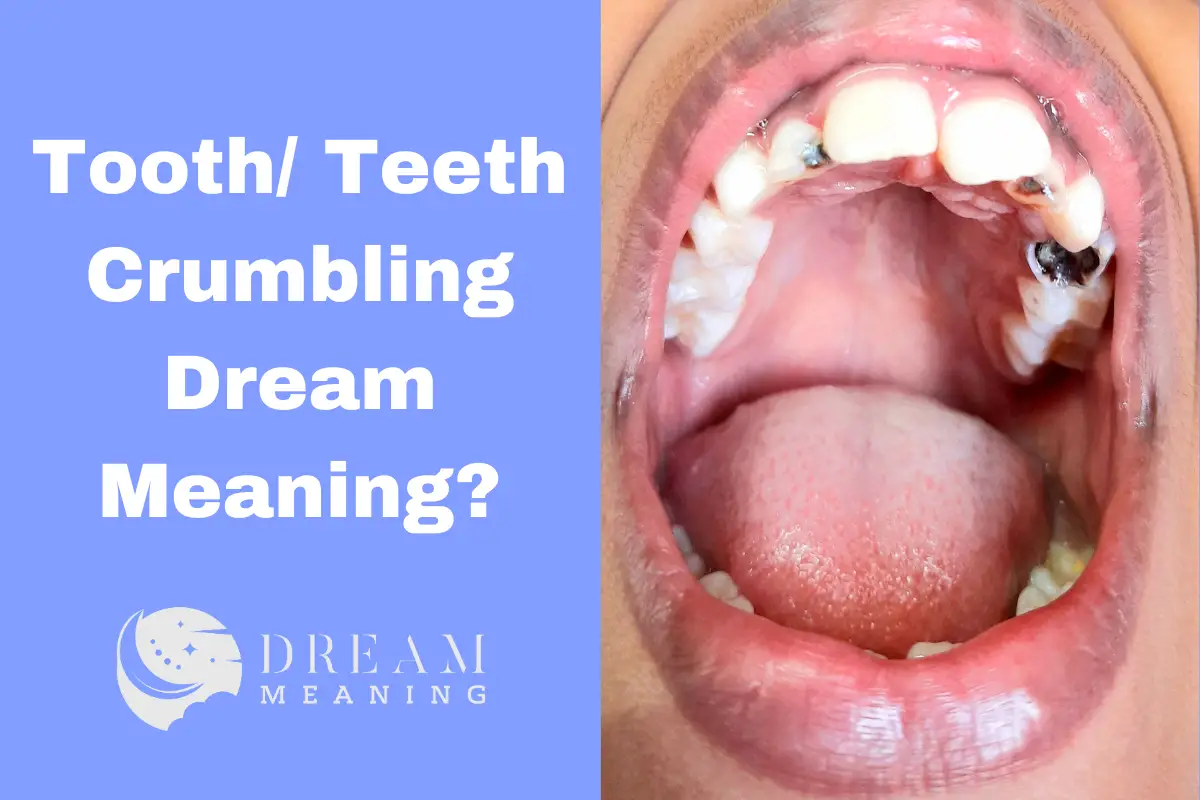 Dream Meaning of Teeth Crumbling What Is Your Unconscious Trying To Tell You? The Dream Meaning
