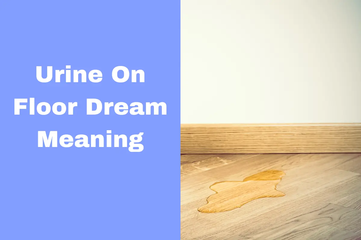 What Does Urine On Floor Dream Mean? Unpacking The Symbolic